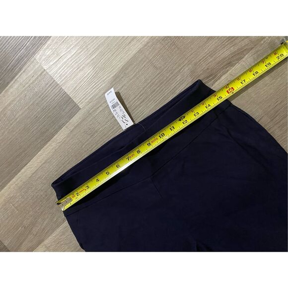 NY&Co NWT Navy Blue Stretch Pull-On Dress Pants, Size Medium, MSRP $50 - Picture 5 of 10